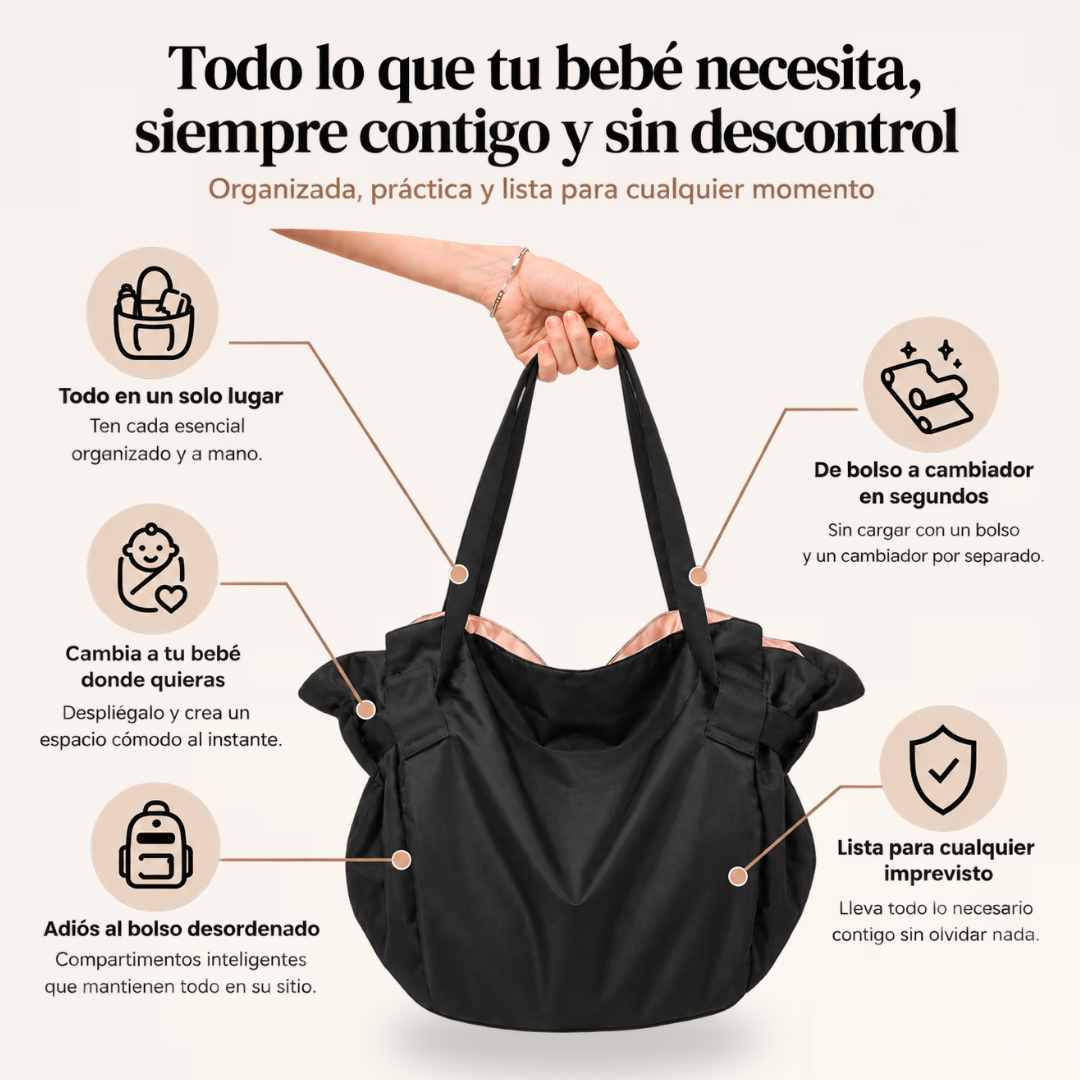 Bolso de Pañales Plegable
